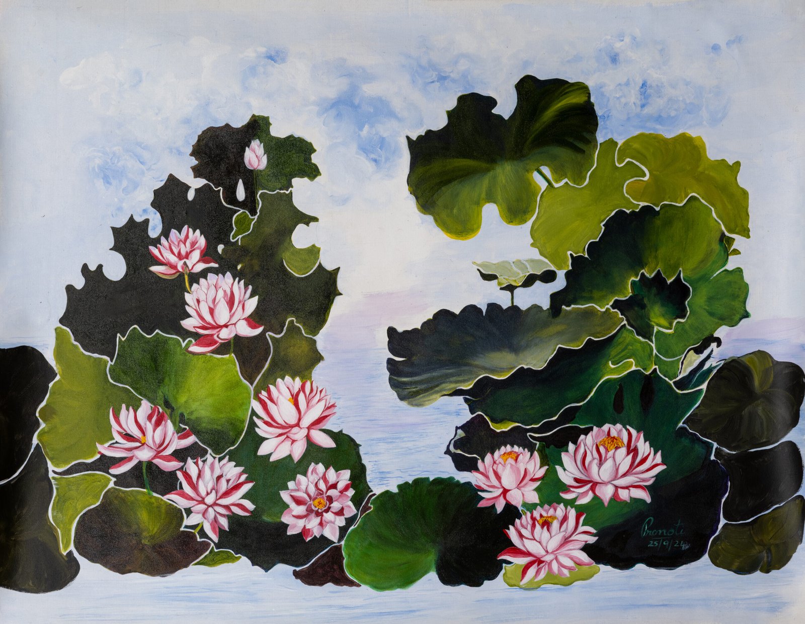 Floating Stillness - Shanti Artworks